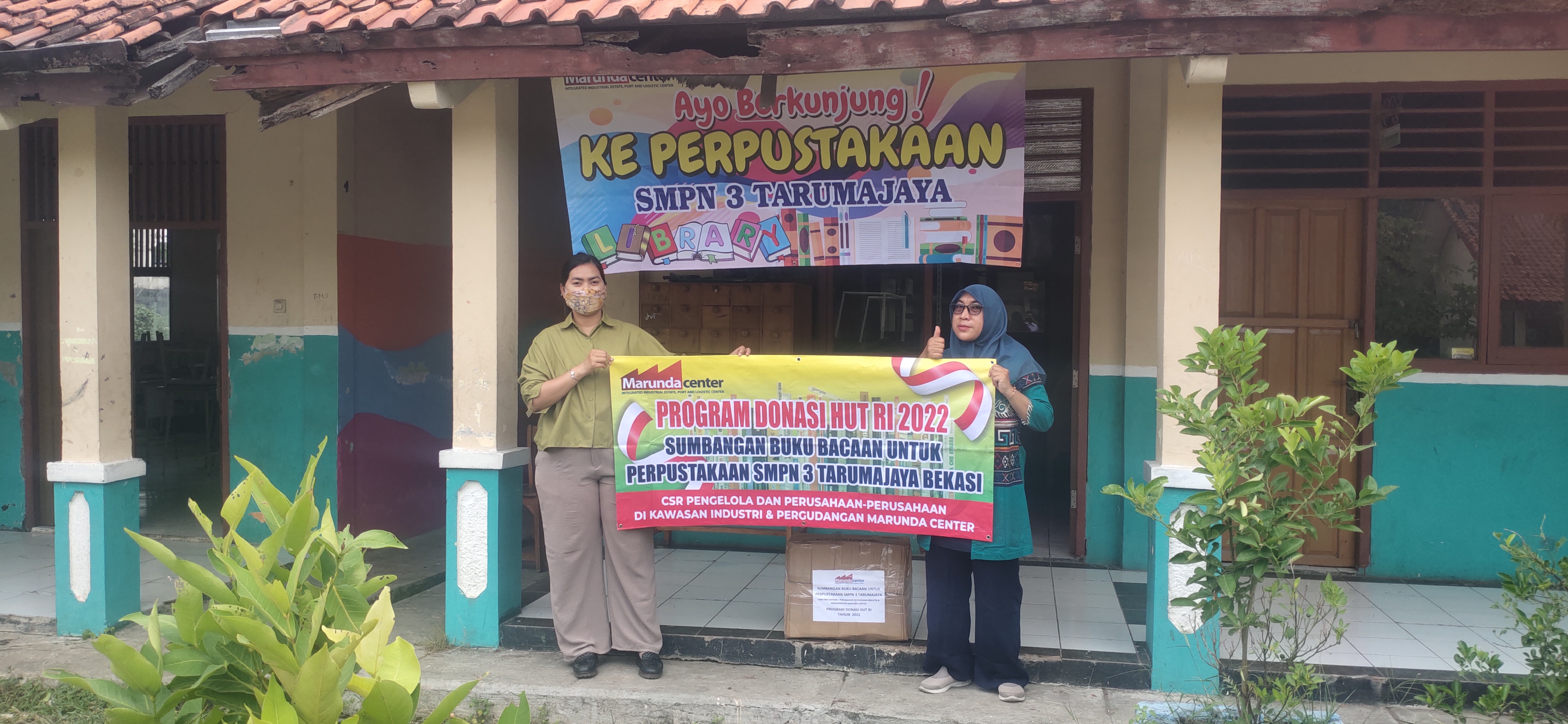 Sumbangan Buku Bacaan Perpustakaan